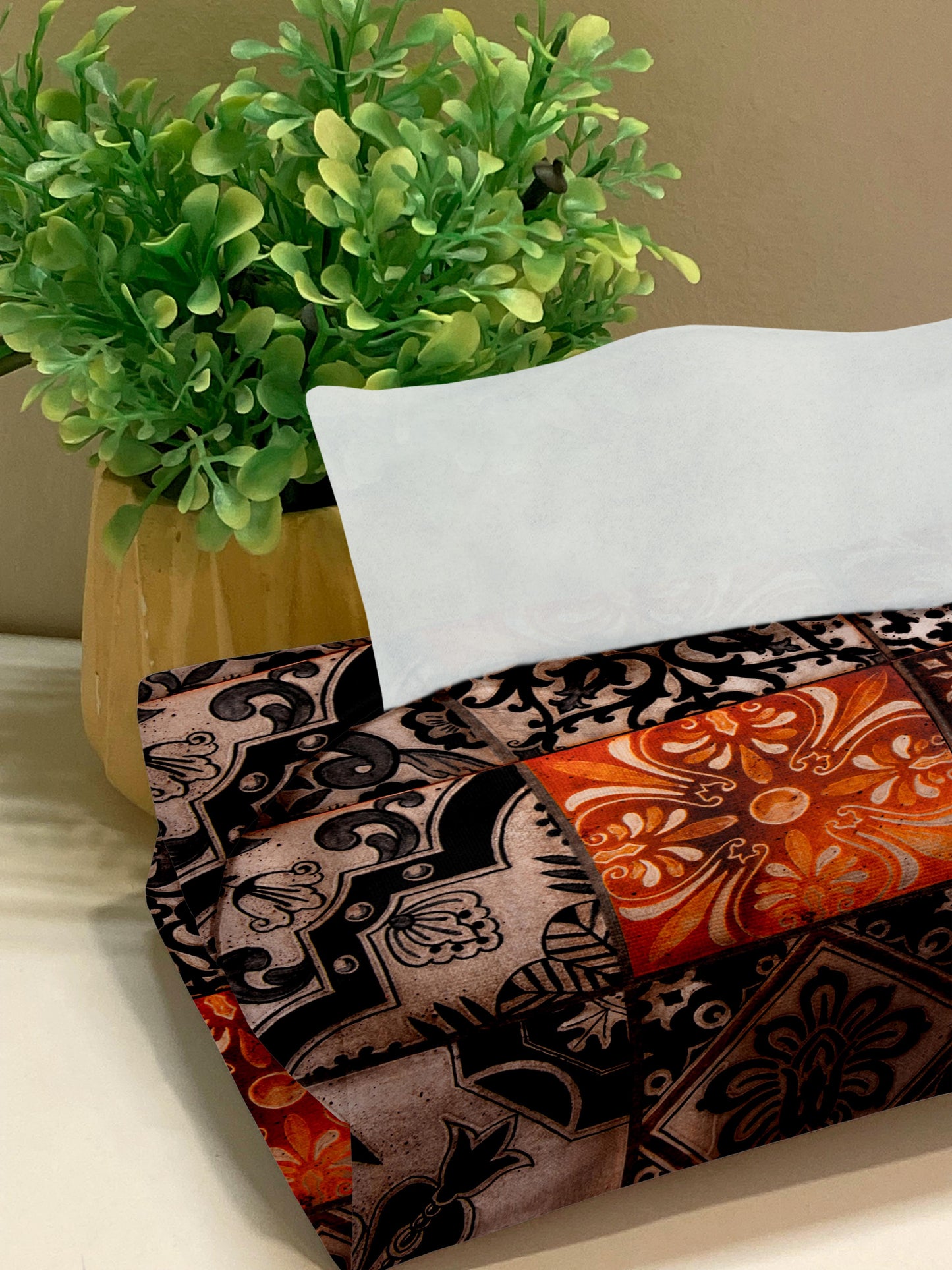 Printed - Urban Tissue Box Trendy Home