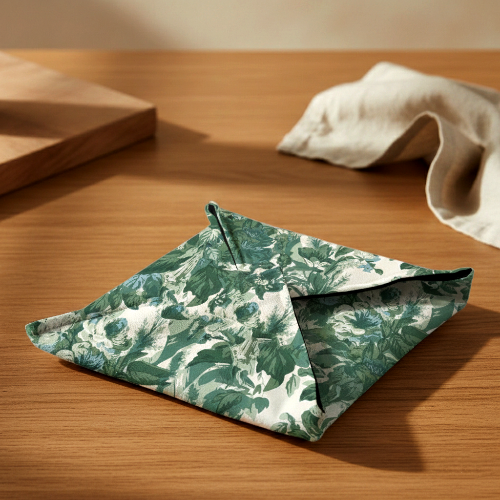 Printed - Victorian Green Roti Kapra Trendy Home