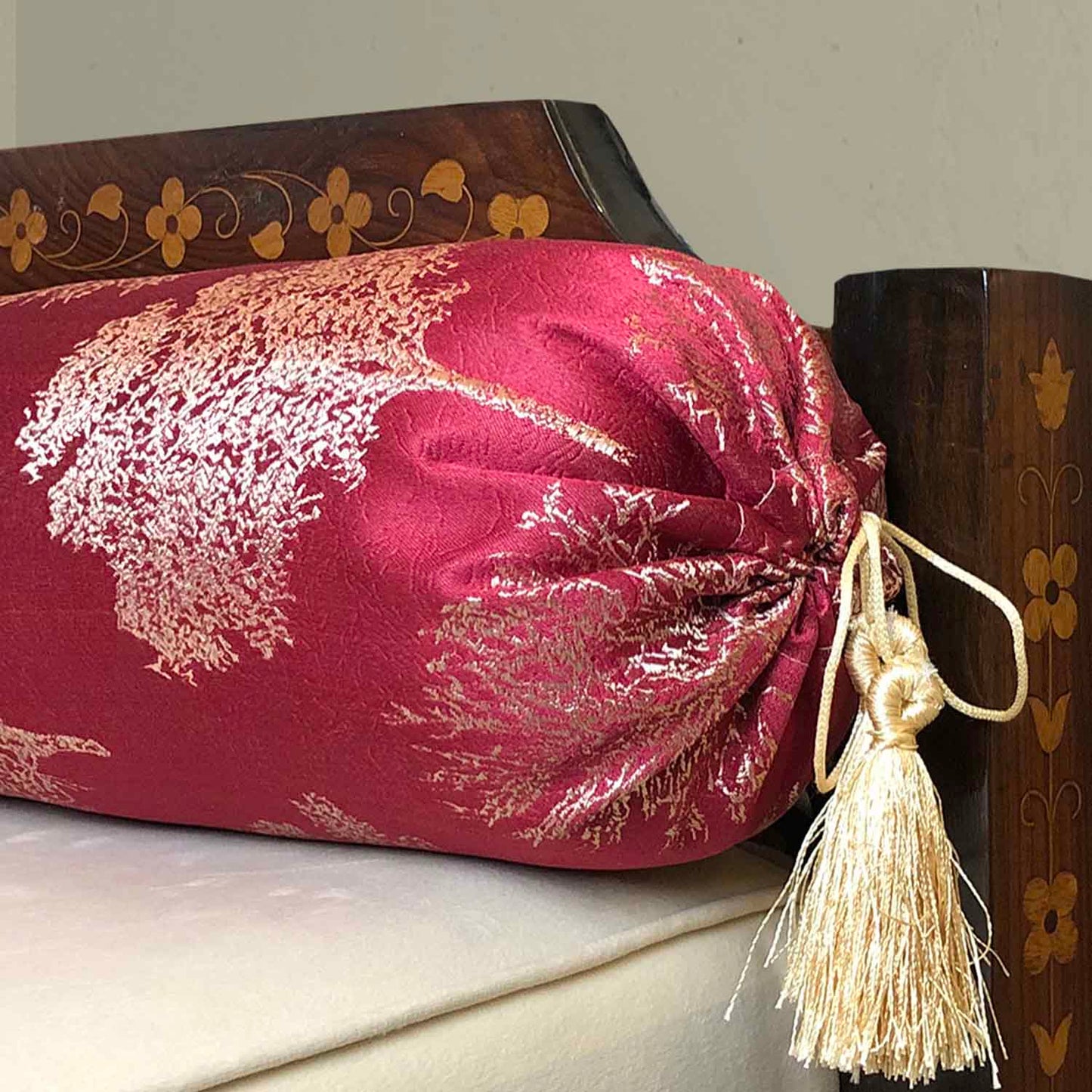 Shanghai - Ruby Round Pillow (pair) Trendy Home