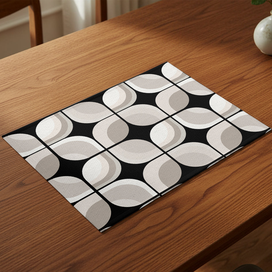 Printed - Retro Slate Table Mat Trendy Home