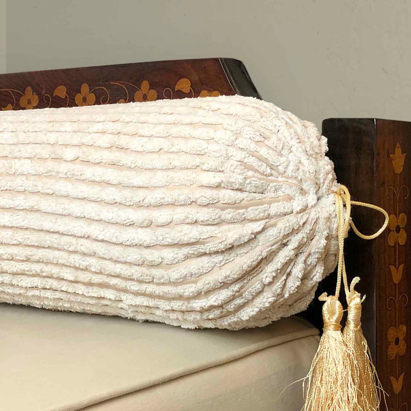 Corduroy Fur - Condense Round Pillow (pair) Trendy Home