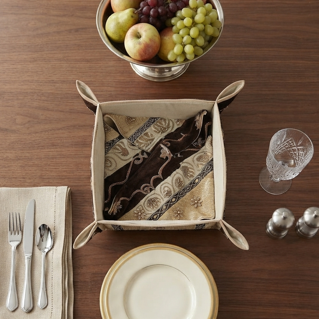 Hand Sequin - Brown Breadbasket