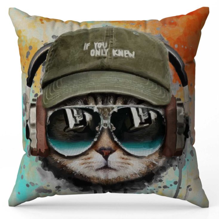 Cool Cat Cushion Cover