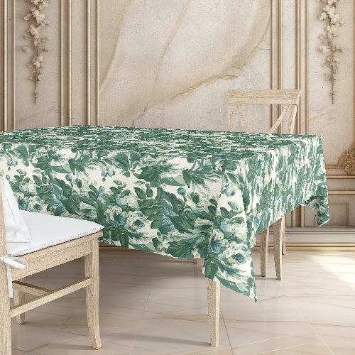 Printed - Victorian Green Tablecloth Trendy Home