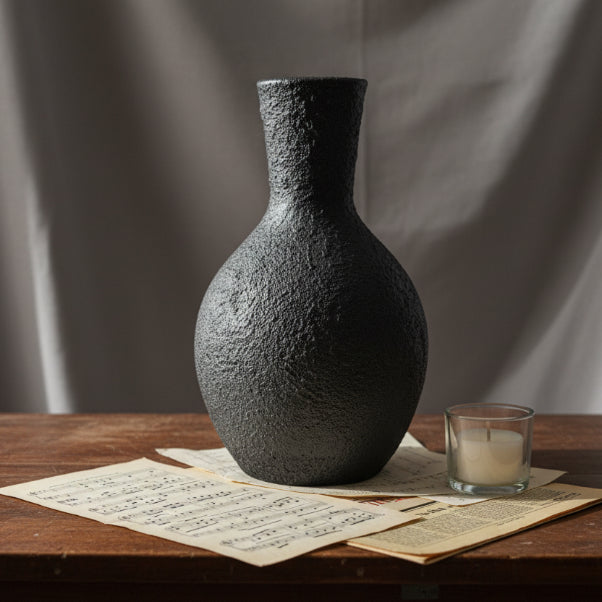 Manor Flask - Carbon Studio Vase