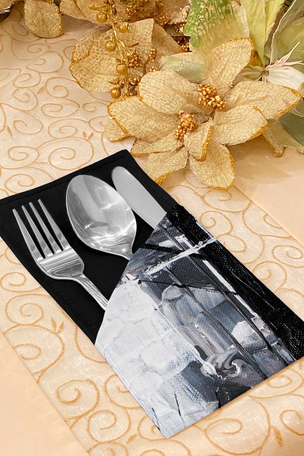 Printed - Van Gogh's Cutlery Pouch Trendy Home