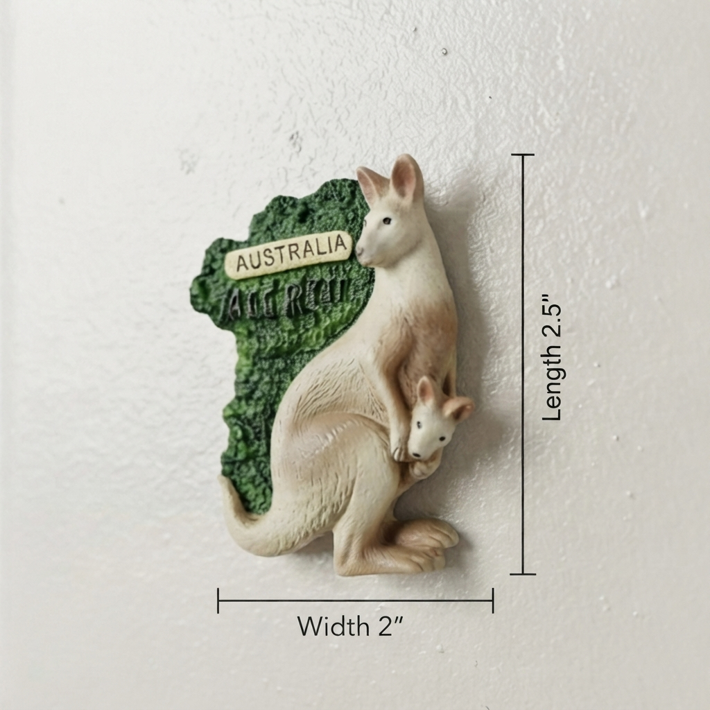 Australian Kangaroo Fridge Magnet trendy home