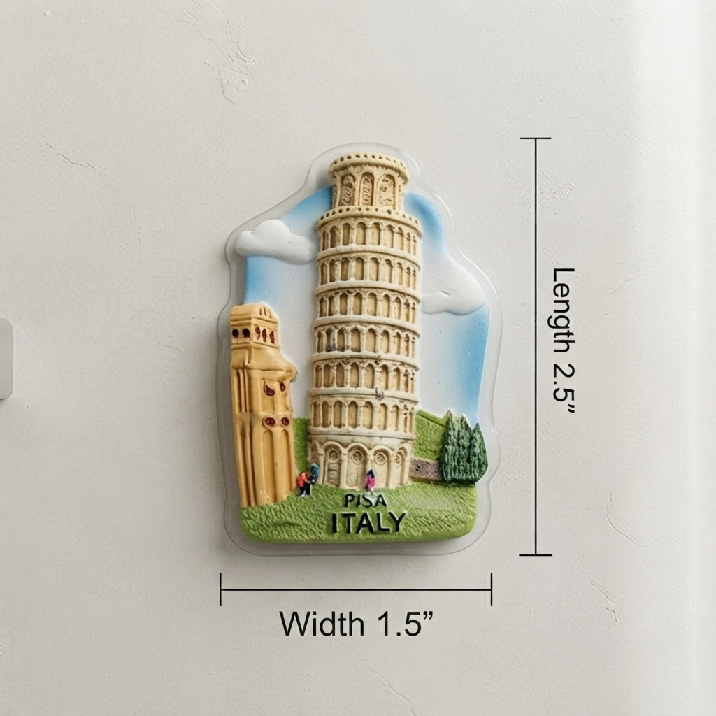 Resin - Italy Fridge Magnet