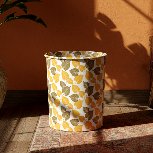 Printed - Autumn Dustbin Trendy Home