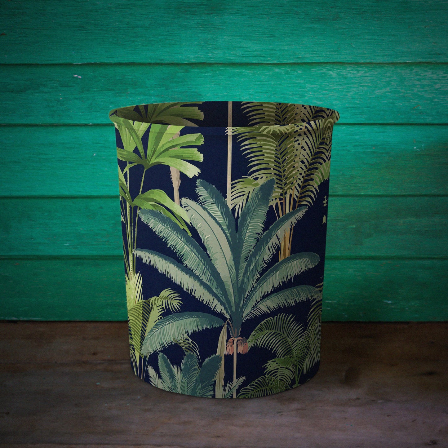 Printed - Night Pine Dustbin Trendy Home