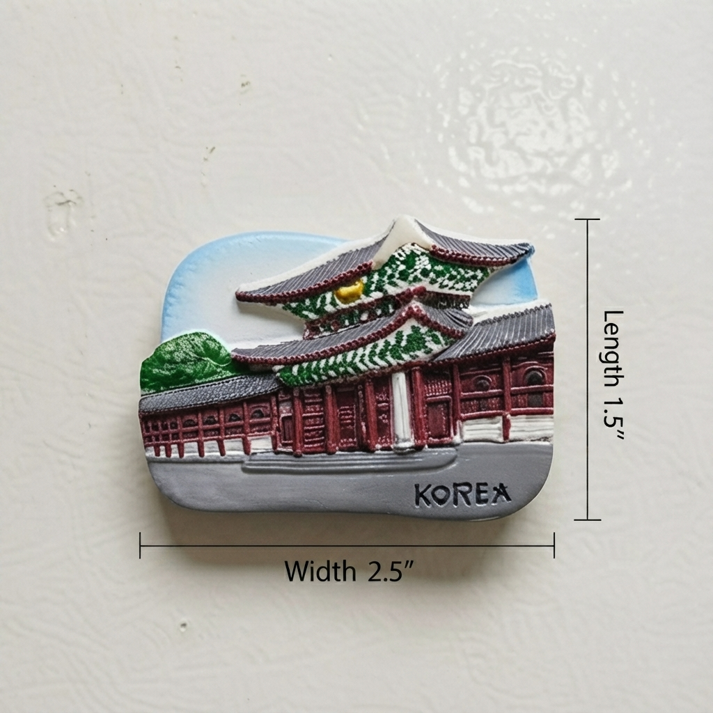 Resin - Korea Fridge Magnet