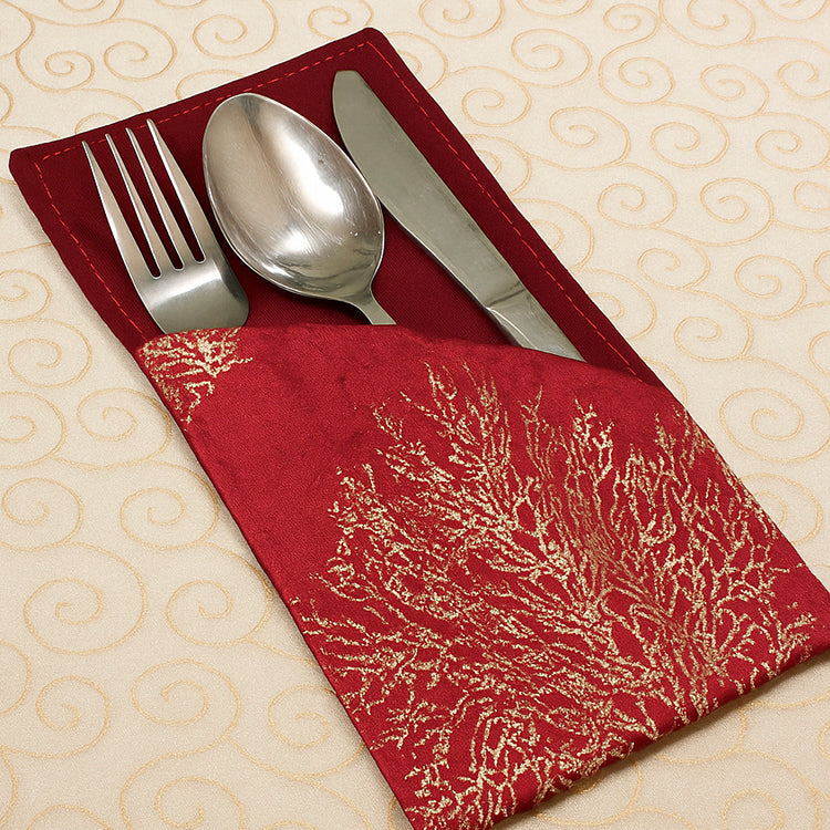 Shanghai - Ruby Cutlery Pouch