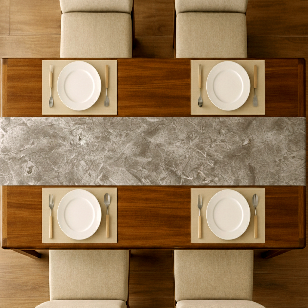 Turkish Velvet - Pearl Table Runner Trendy Home