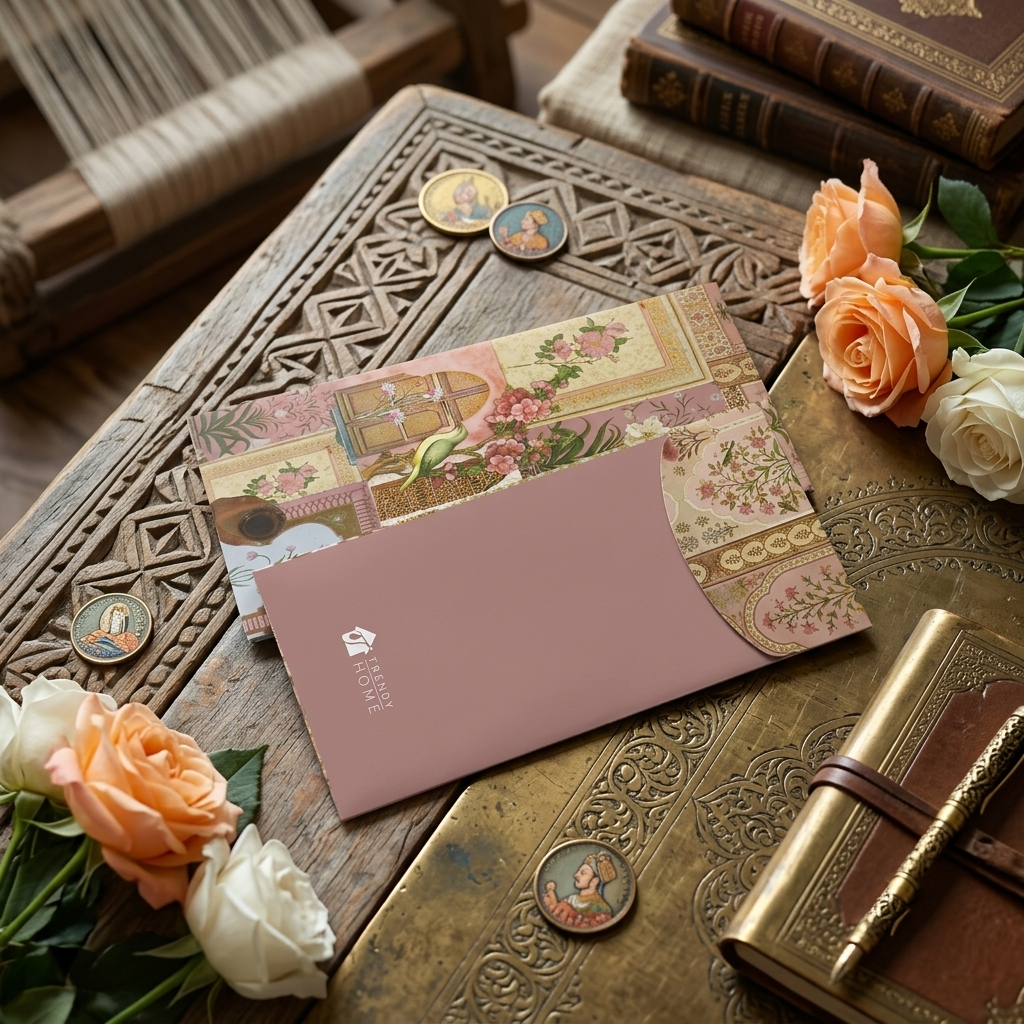 Persian Garden Envelope Trendy Home