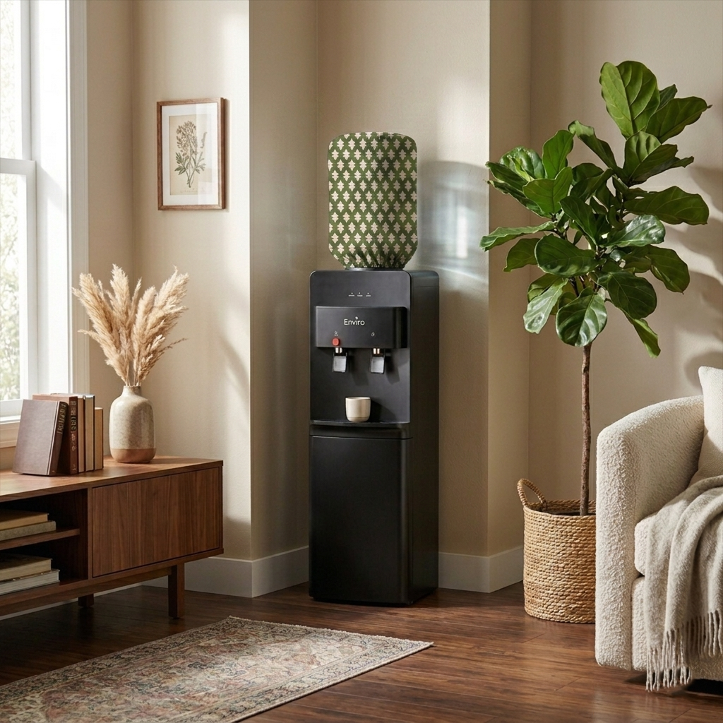 Printed - Emerald Symmetry Bottle Dispenser Cover