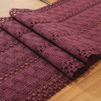 Crochet - Pome & Plum Table Runner