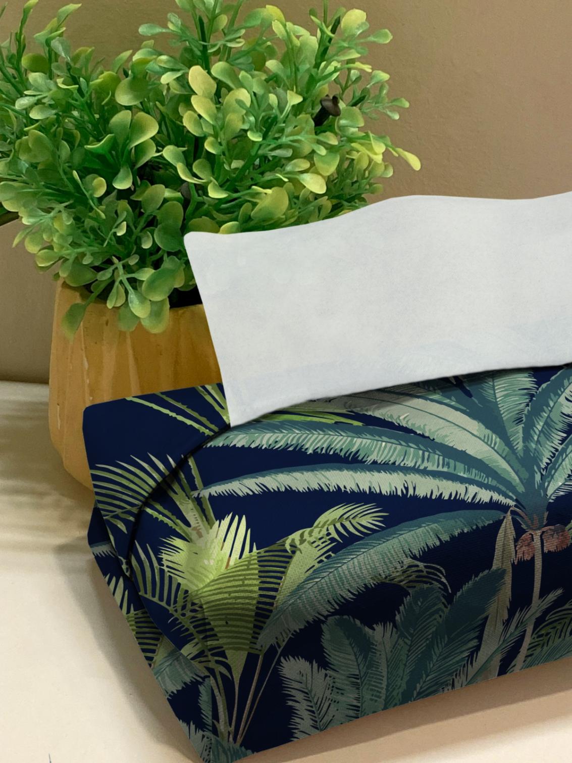 Printed - Night Pine Tissue Box Trendy Home