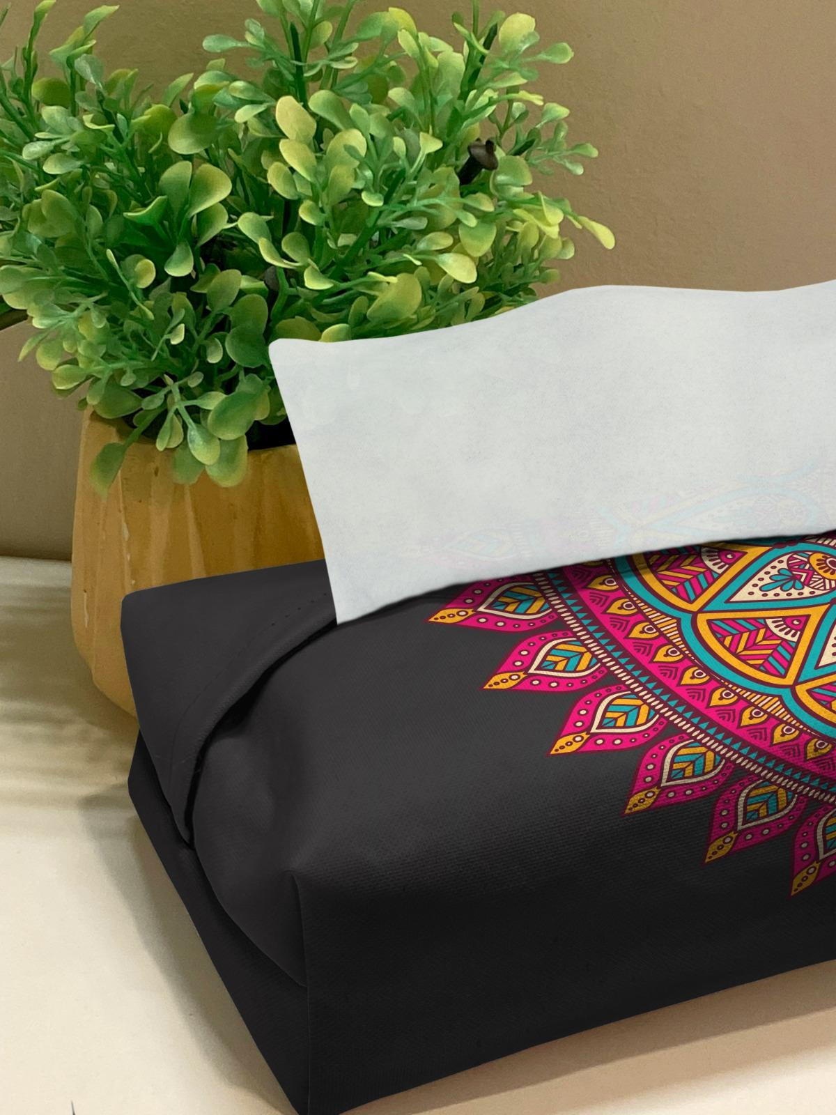 Printed - Elegans Crown Tissue Box Trendy Home
