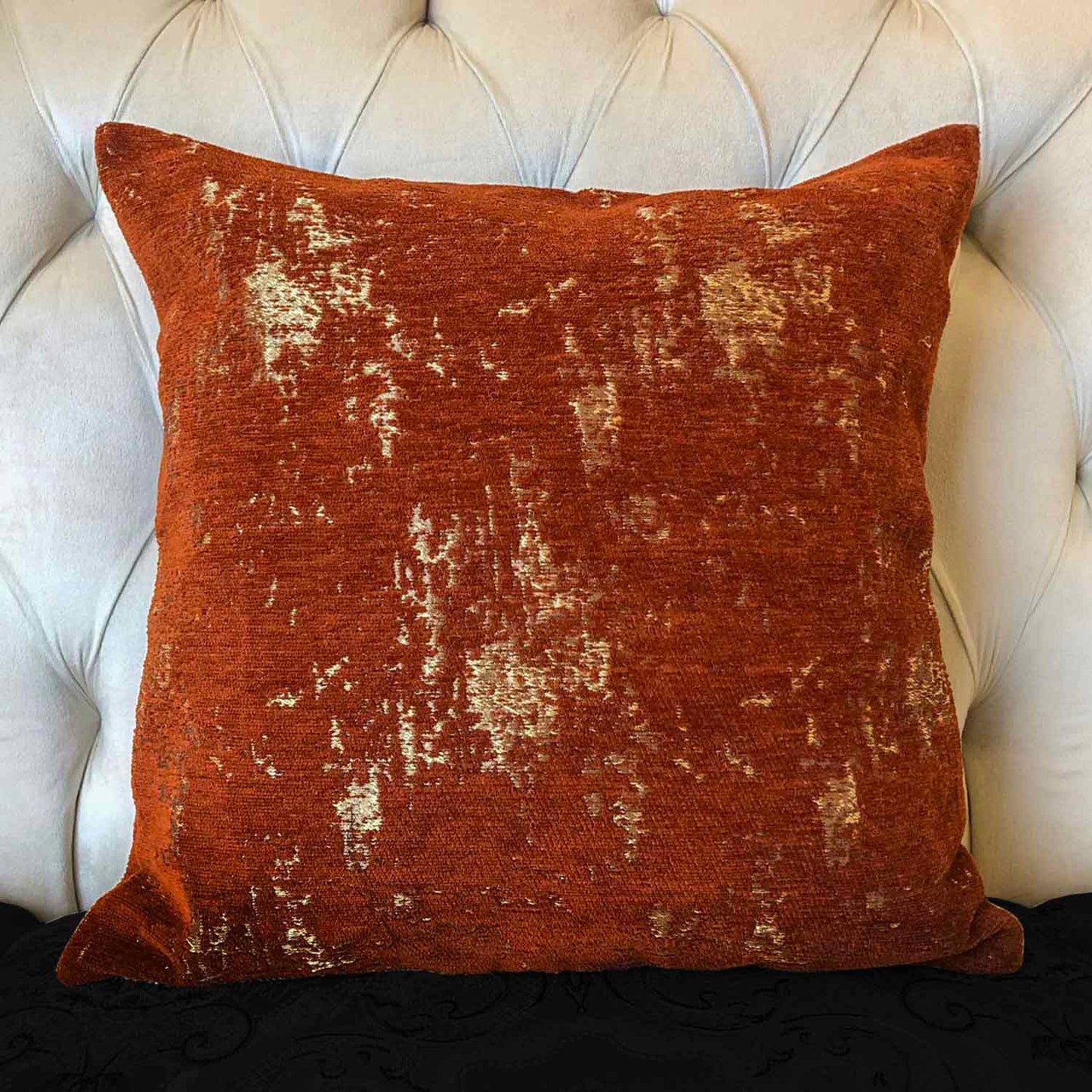 Shanghai Velvet - Rust Cushion Cover Trendy Home