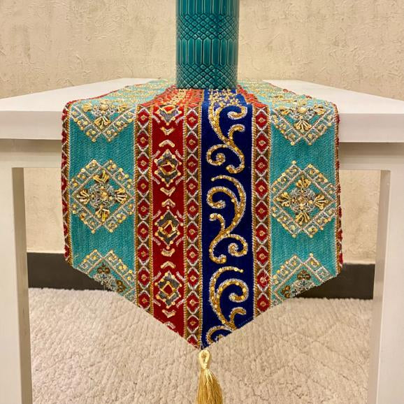 Hand Sequin - Forest Table Runner Trendy Home