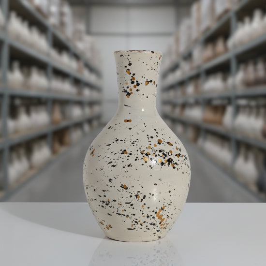 Manor Flask - Ivory Studio Vase Trendy Home