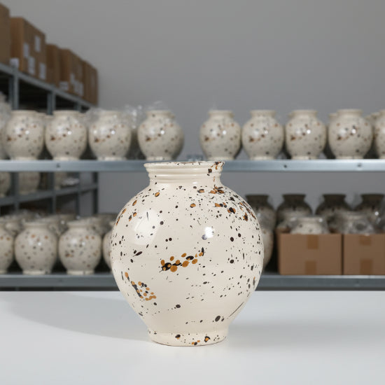 Belly Jar - Ivory Studio Vase Trendy Home