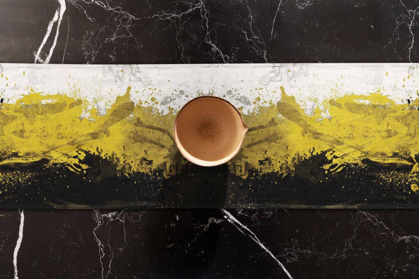 Printed - Sparkling Gold Table Runner Trendy Home