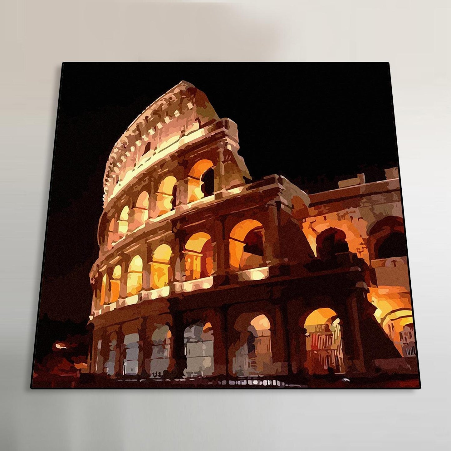 Rome Colosseum Art Portrait trendy home