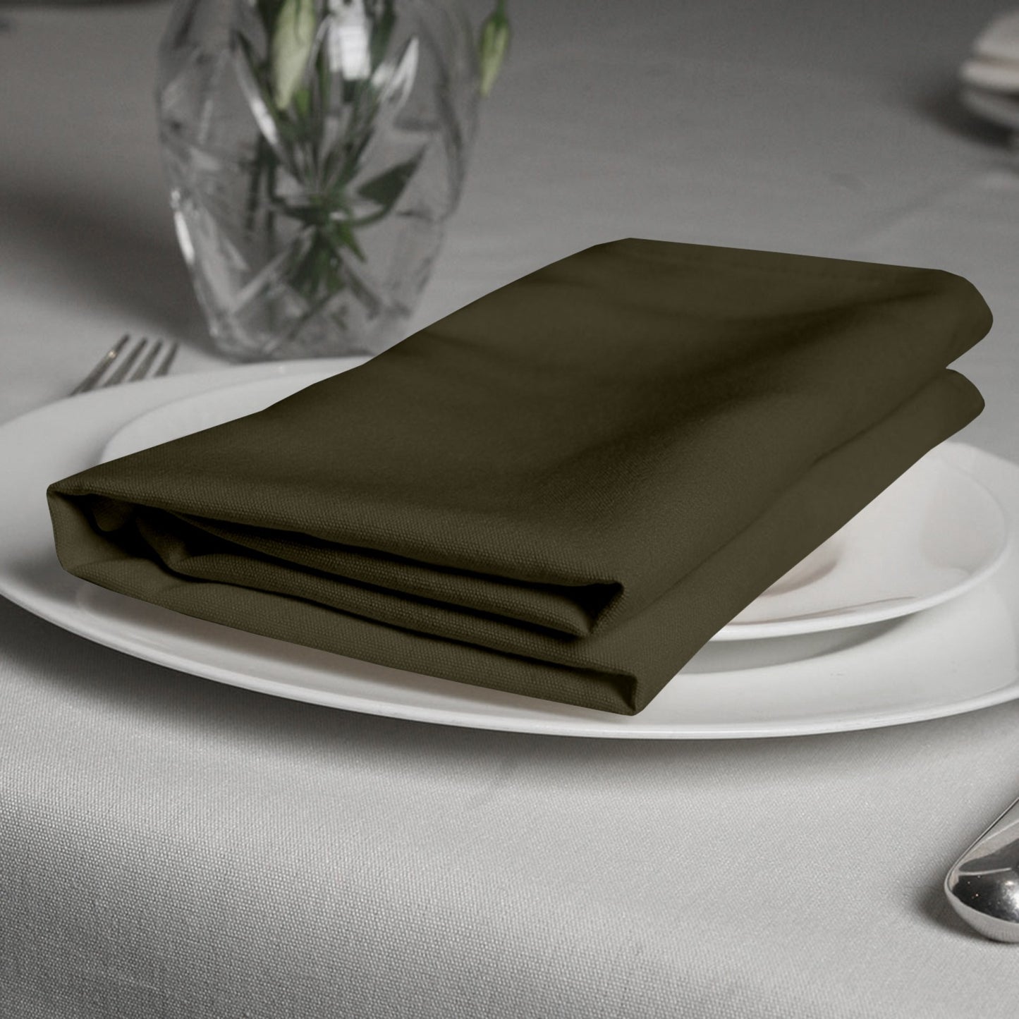 Dark Olive Table Napkin Trendy Home