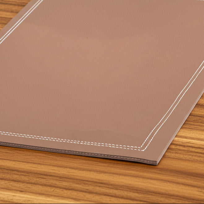 Premium Leather - Peach Table Runner Trendy Home