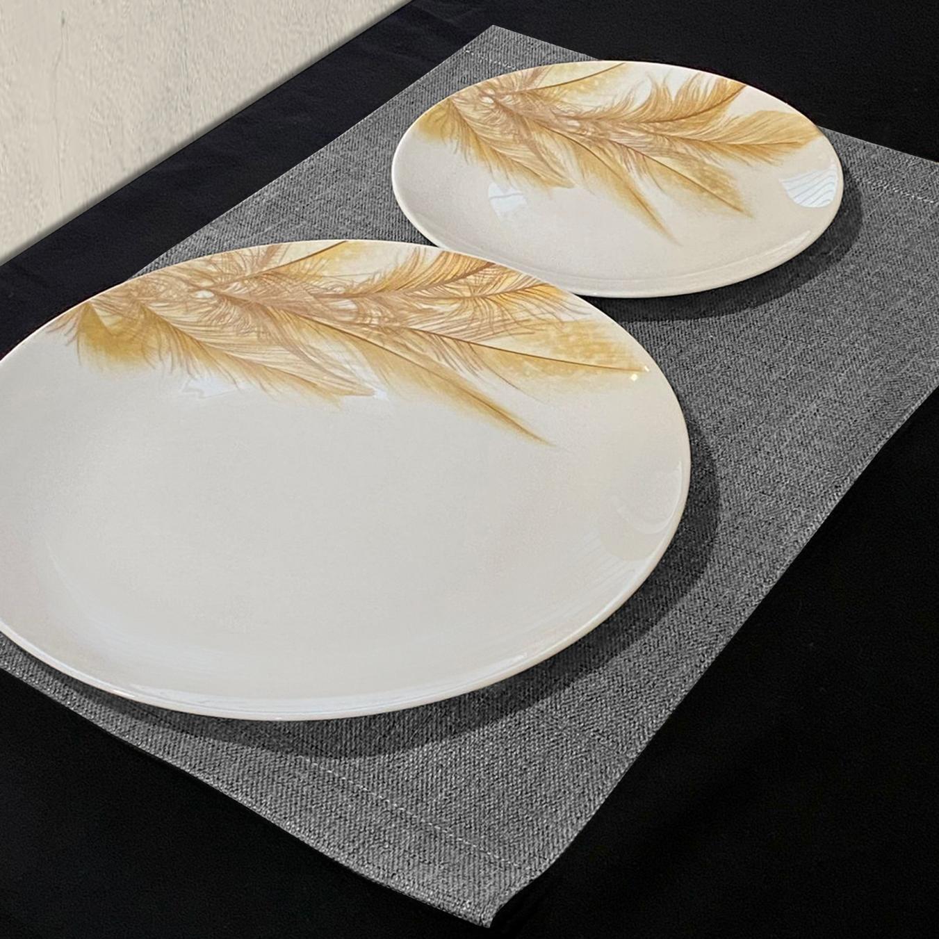 Fine Jute - Ash Table Mat Trendy Home