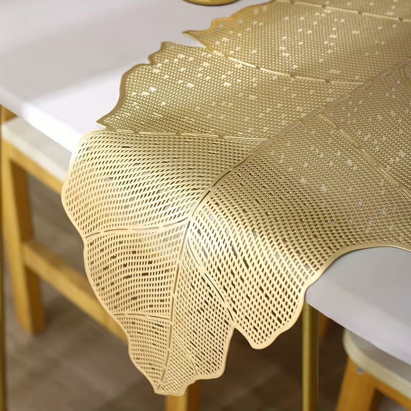 Pvc - Palm Leaf Table Runner