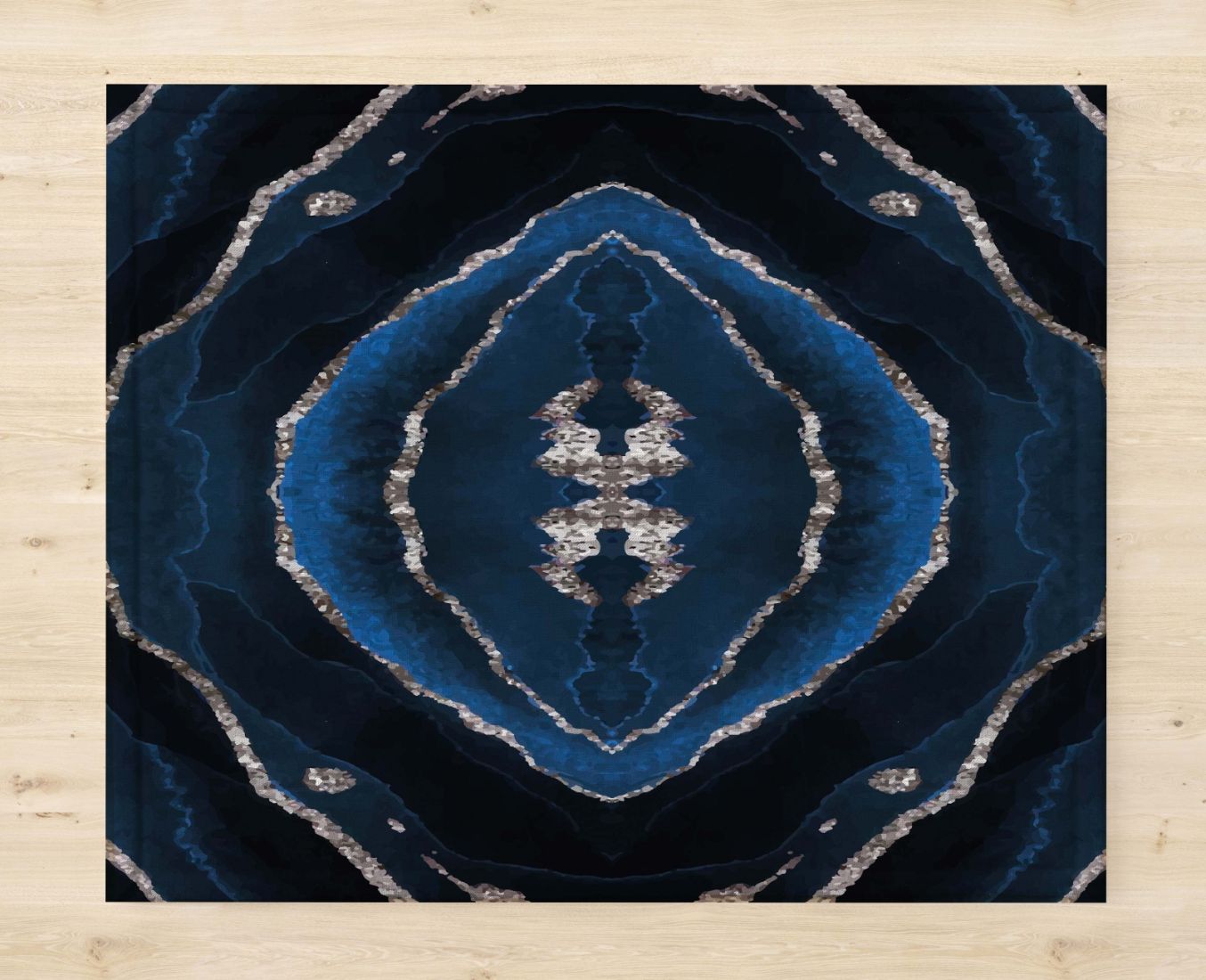 Printed - Blue Moana Table Mat Trendy Home