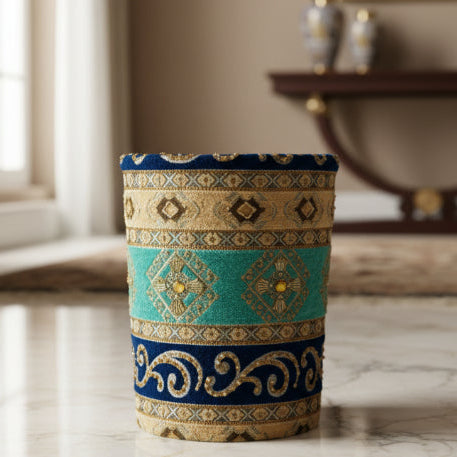 Hand Sequin - Blue Dustbin Trendy Home
