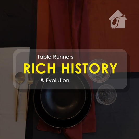 Rich History and Evolution of Dining Table Runners in Pakistan