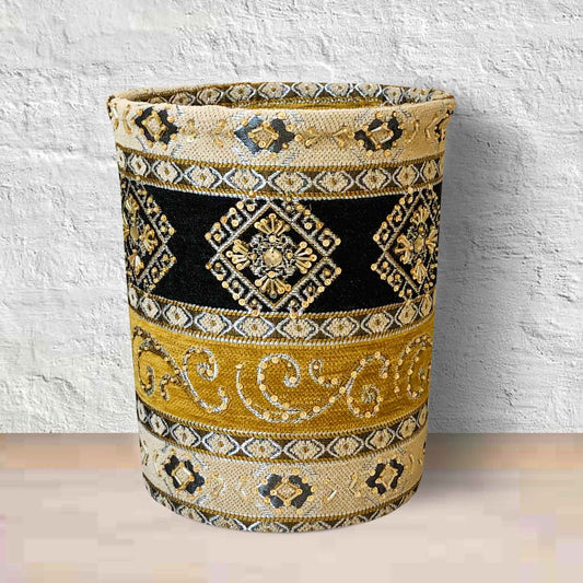 Hand Sequin - Spot Black Dustbin Trendy Home