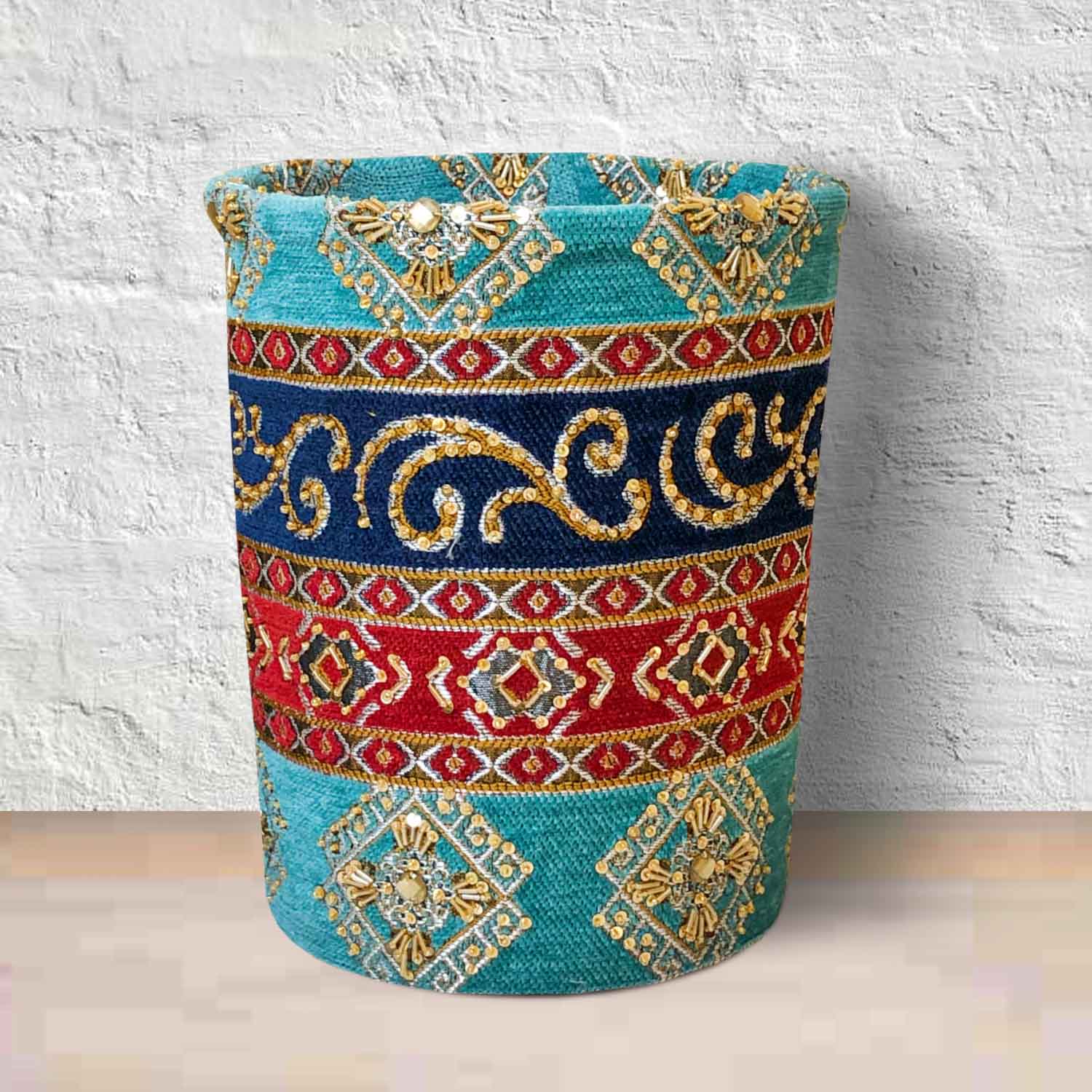 Hand Sequin - Forest Dustbin Trendy Home