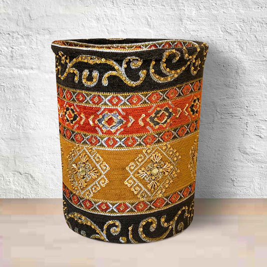 Hand Sequin - Mustard Dustbin