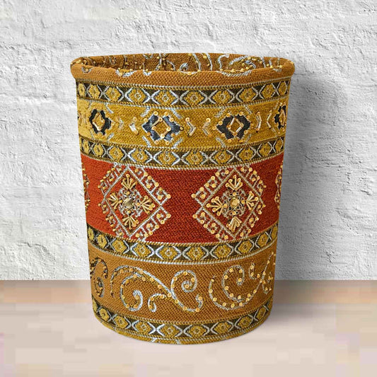 Hand Sequin - Rust Dustbin Trendy Home