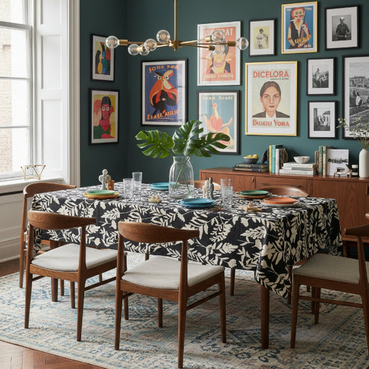 Printed - Luna Meadows Tablecloth Trendy Home