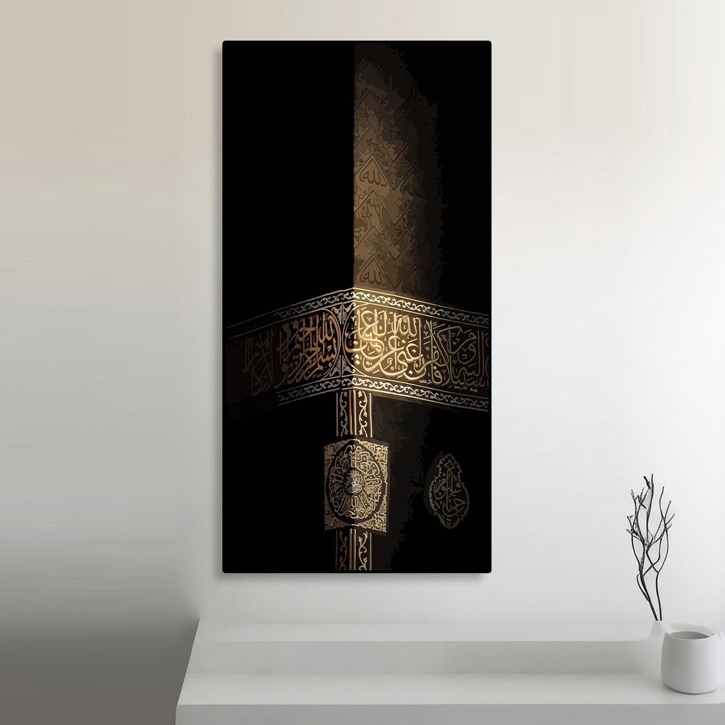 Kaaba Art Portrait