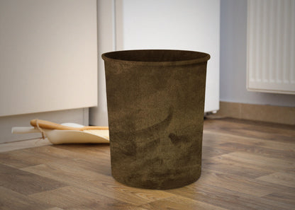 Malai Velvet - Olive Brown Dustbin