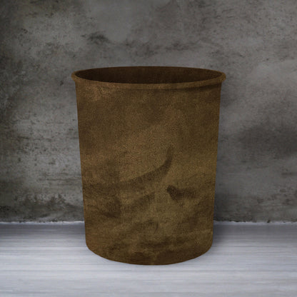 Malai Velvet - Olive Brown Dustbin