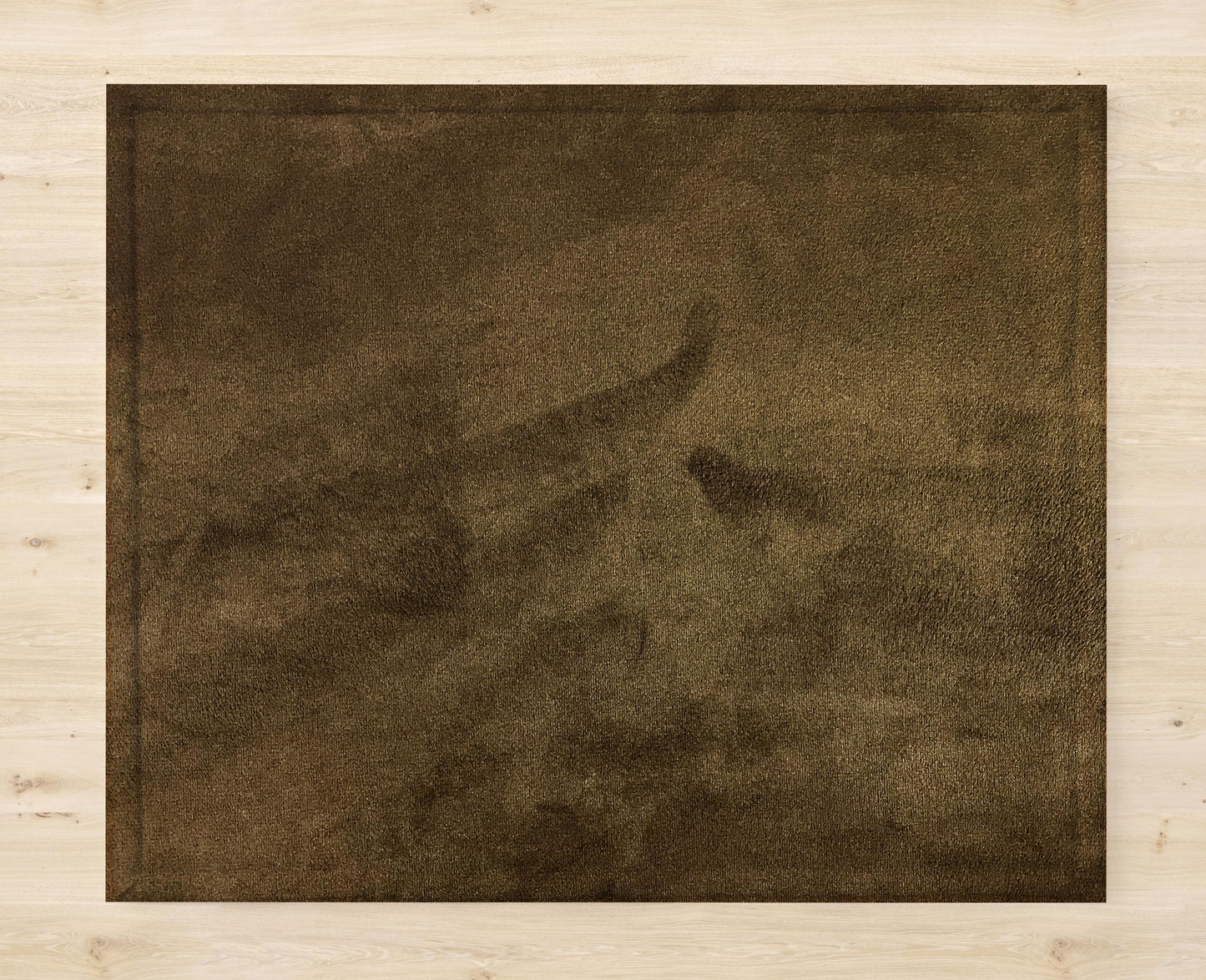 Malai Velvet - Olive Brown Table Mat