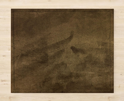 Malai Velvet - Olive Brown Table Mat