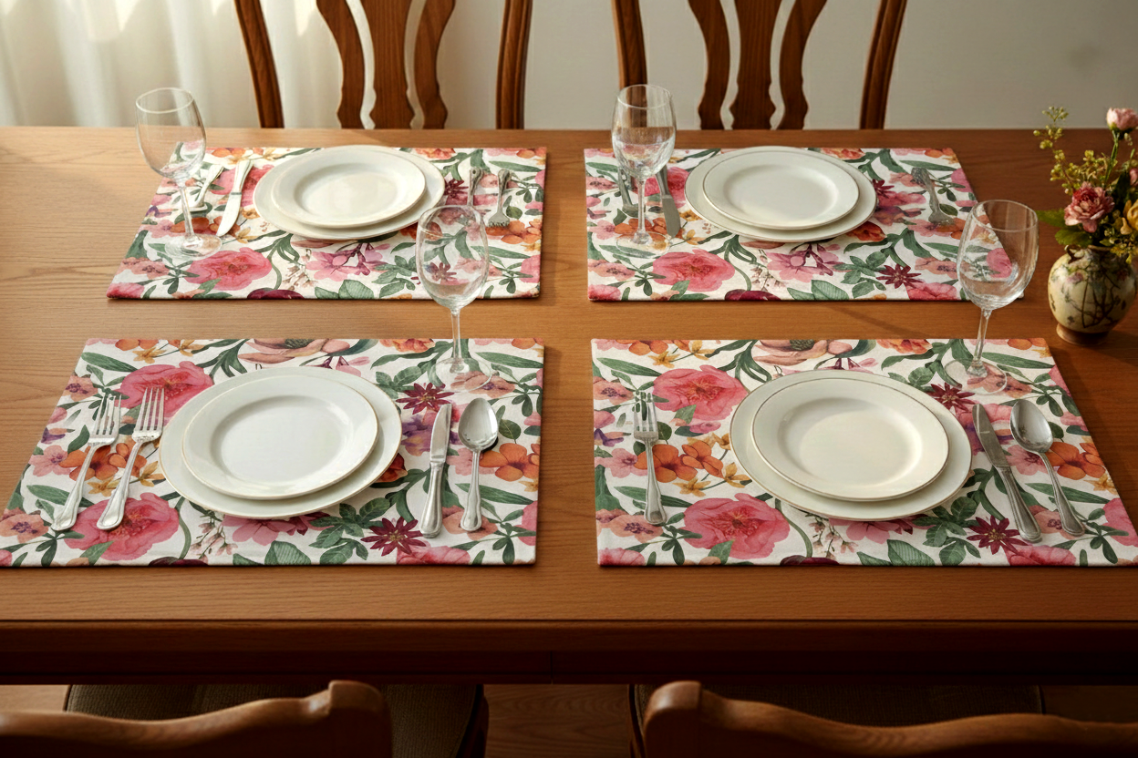 Printed - Meadows Flora Table Mat Trendy Home