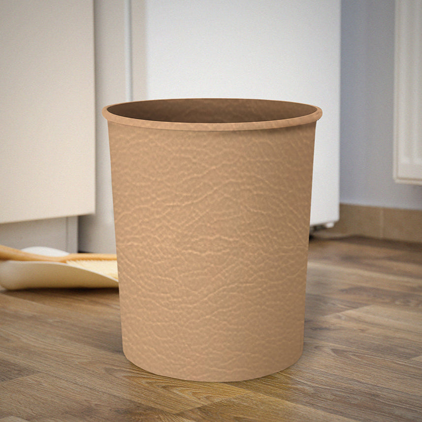 Leather - Peach Dustbin Trendy Home