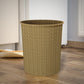 Patterned Leather - Bronze Beige Dustbin Trendy Home