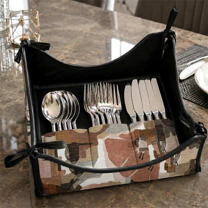 Printed - Artisan Mosaic Cutlery Tray