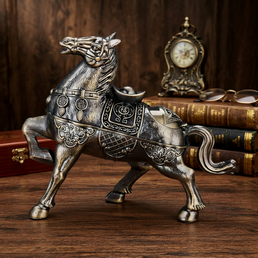 Metallic - Horse Ashtray